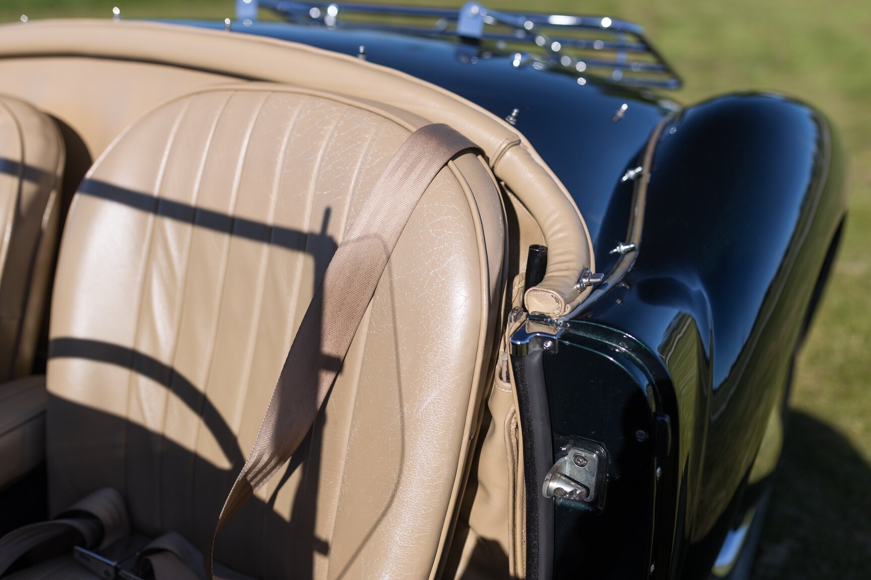 Interiörbild 1958 MG MGA 1500