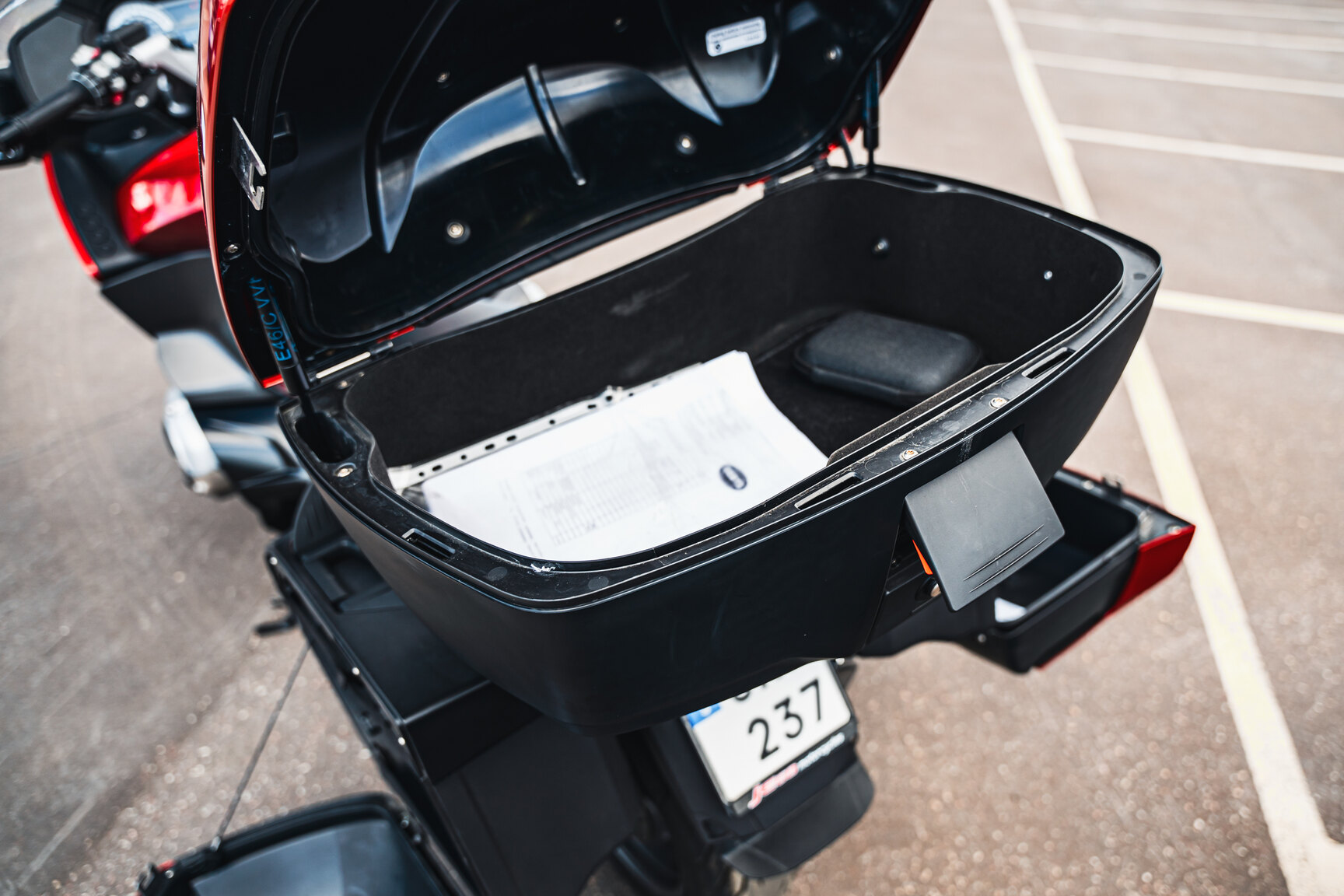 Exteriörbild på 2018 BMW R 1200 RT