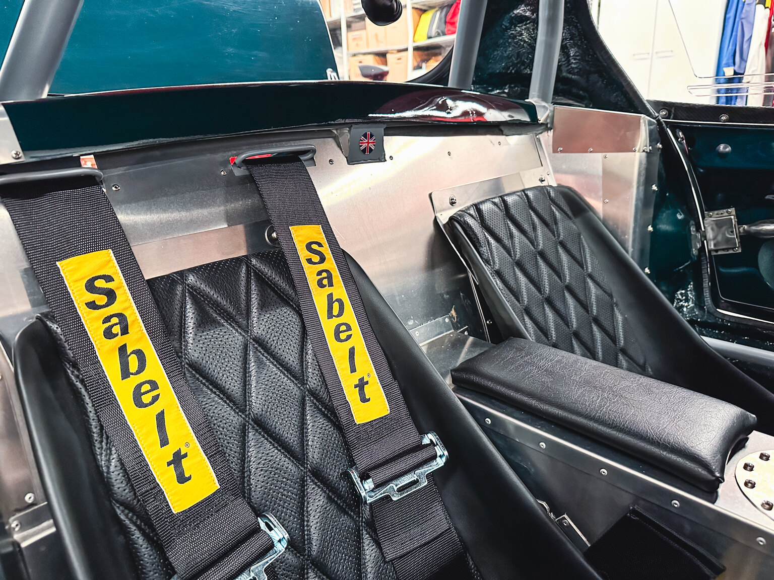 Innenraumfoto von 1965 Ginetta G Racer