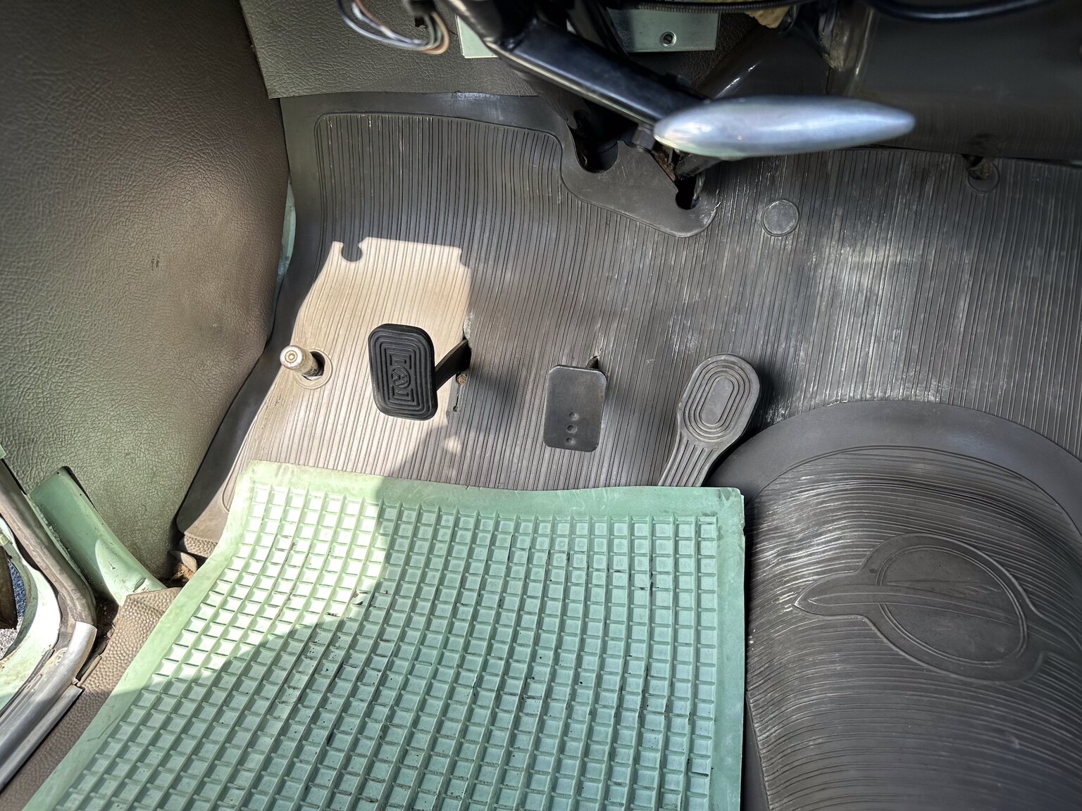 Interiörbild 1956 Opel Olympia Rekord