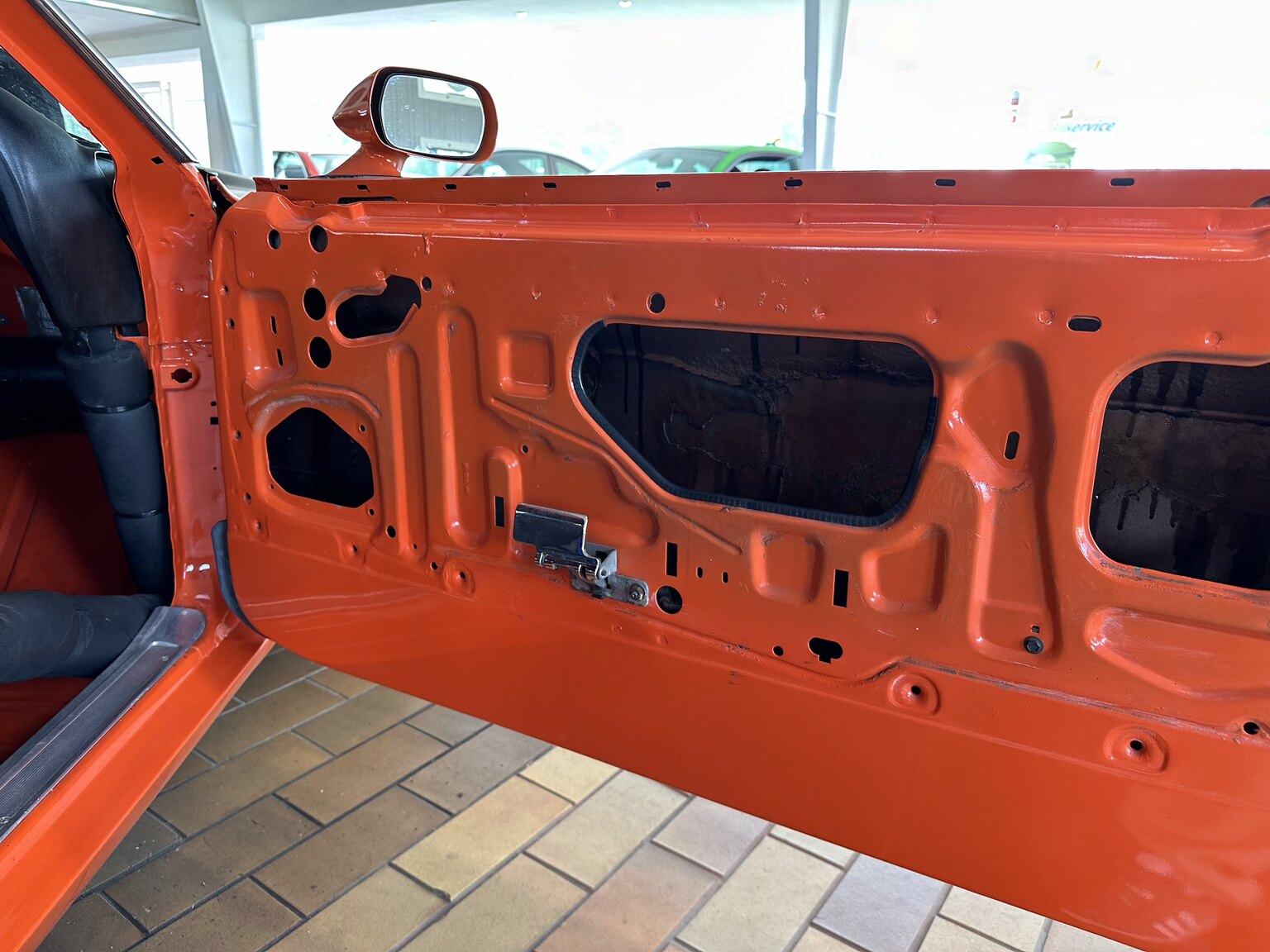 Interior image of 1969 Ford Mustang Fastback Boss Race Car