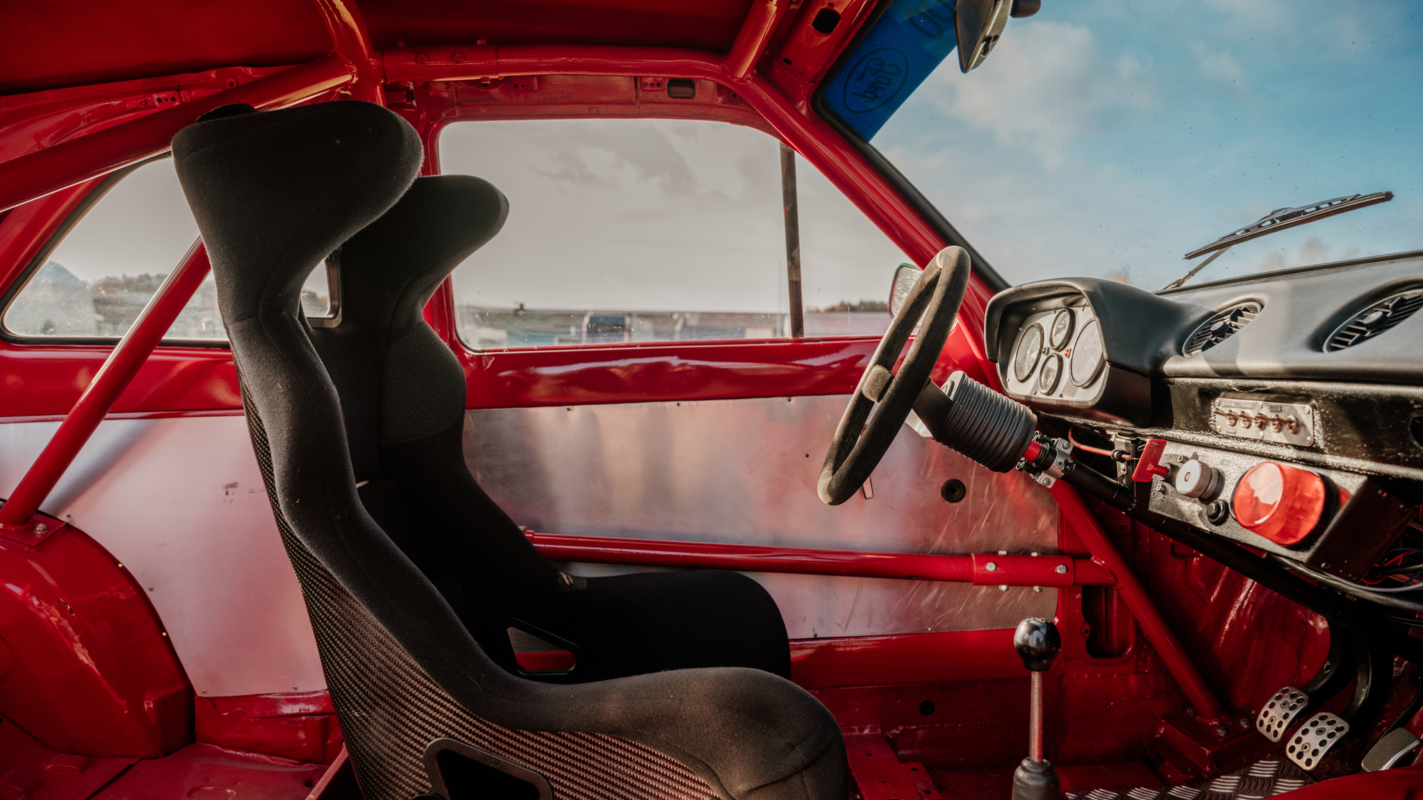 Interiörbild 1972 Ford Escort MK1 Mexico