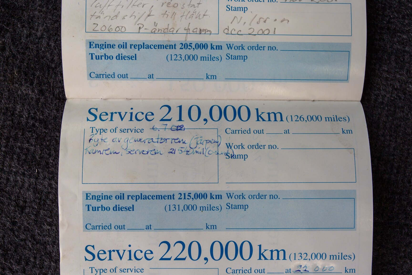 Dokumentation för 1990 Volvo 745 Turbo (22)