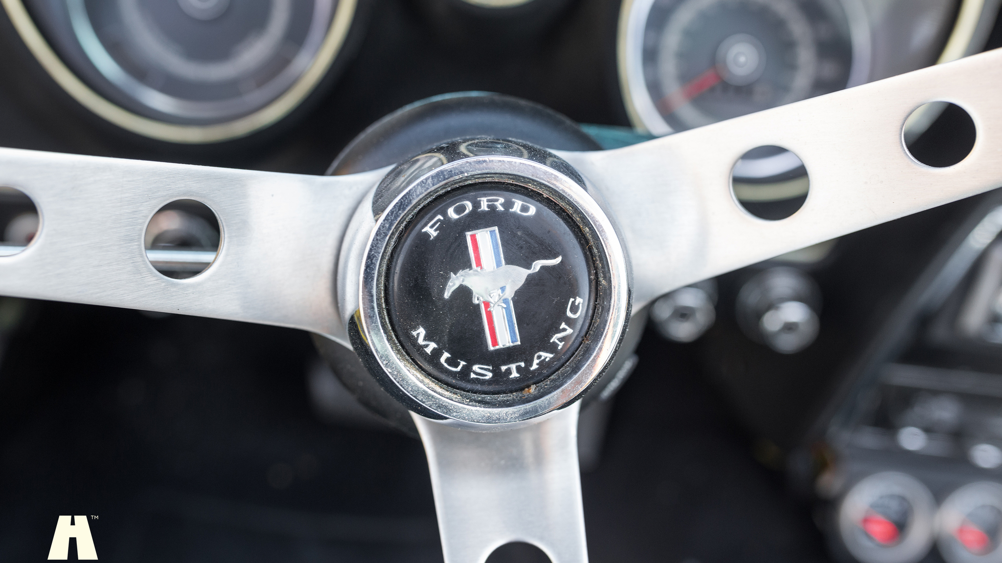 Interiörbild 1971 Ford Mustang 429 Cabriolet (70)