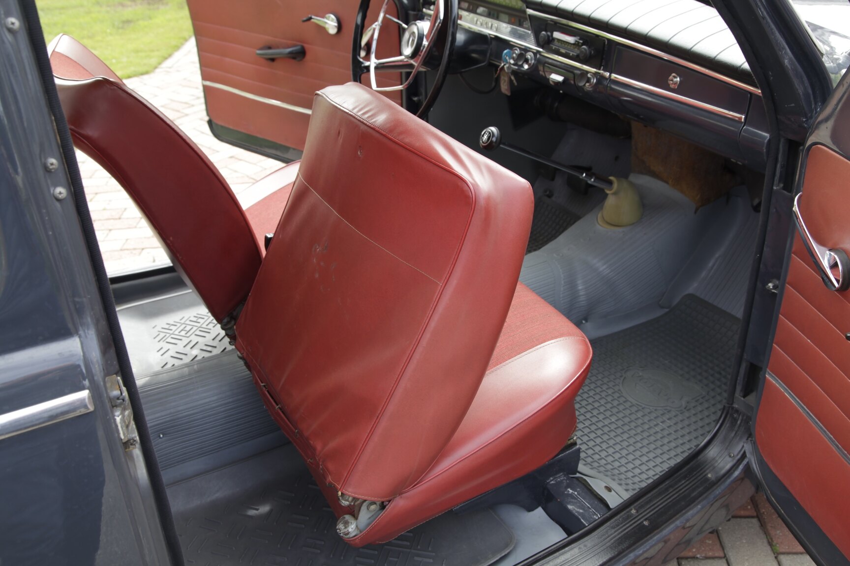 Interiörbild 1964 Volvo PV544E 1.8