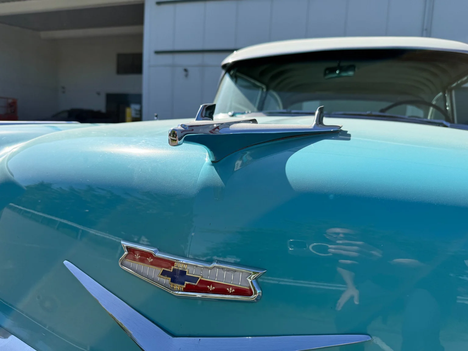 Aussenfoto 1956 Chevrolet Bel Air Sport Coupé L98 – NO RESERVE (35)