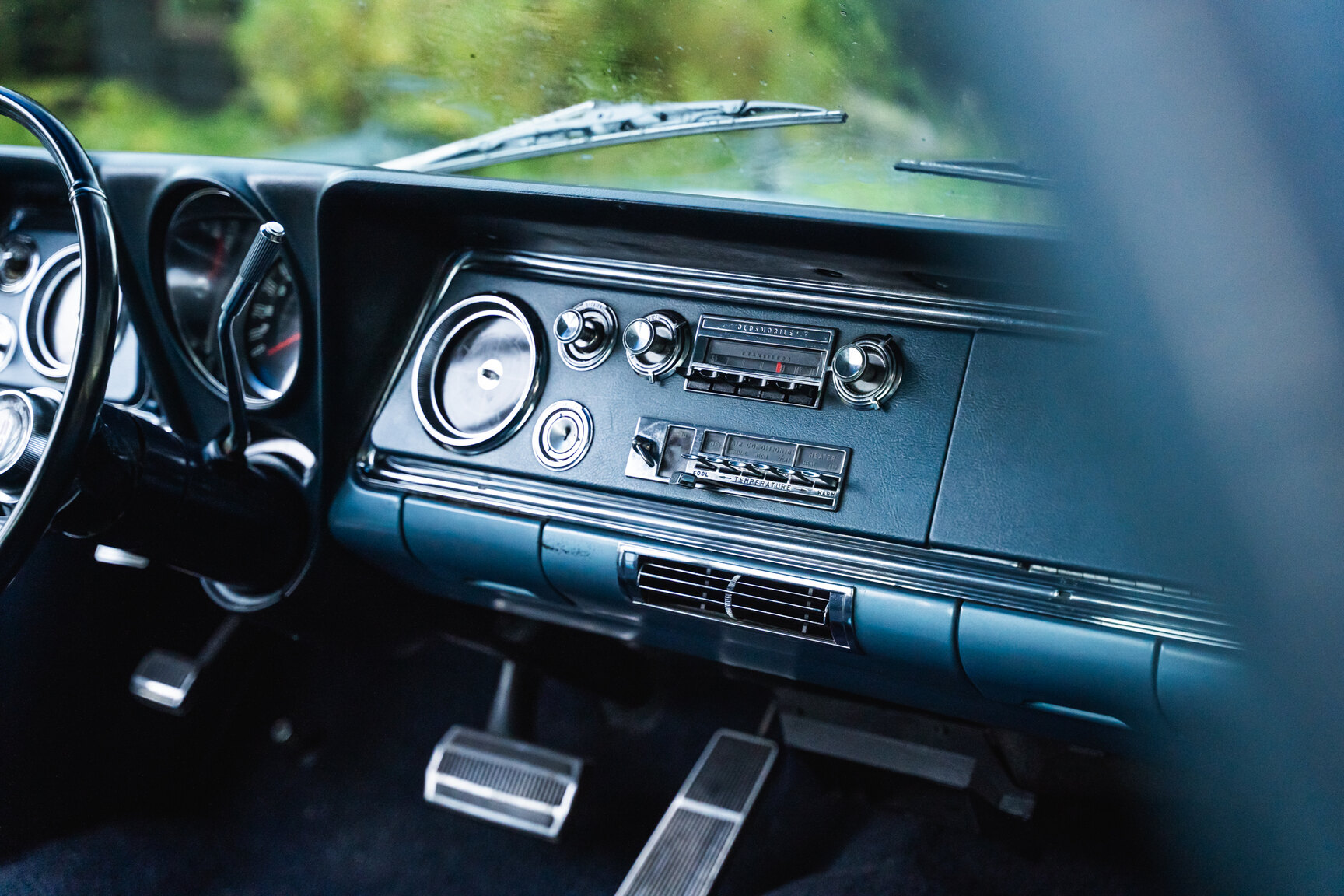 Interiörbild 1966 Oldsmobile Dynamic 88 Celebrity