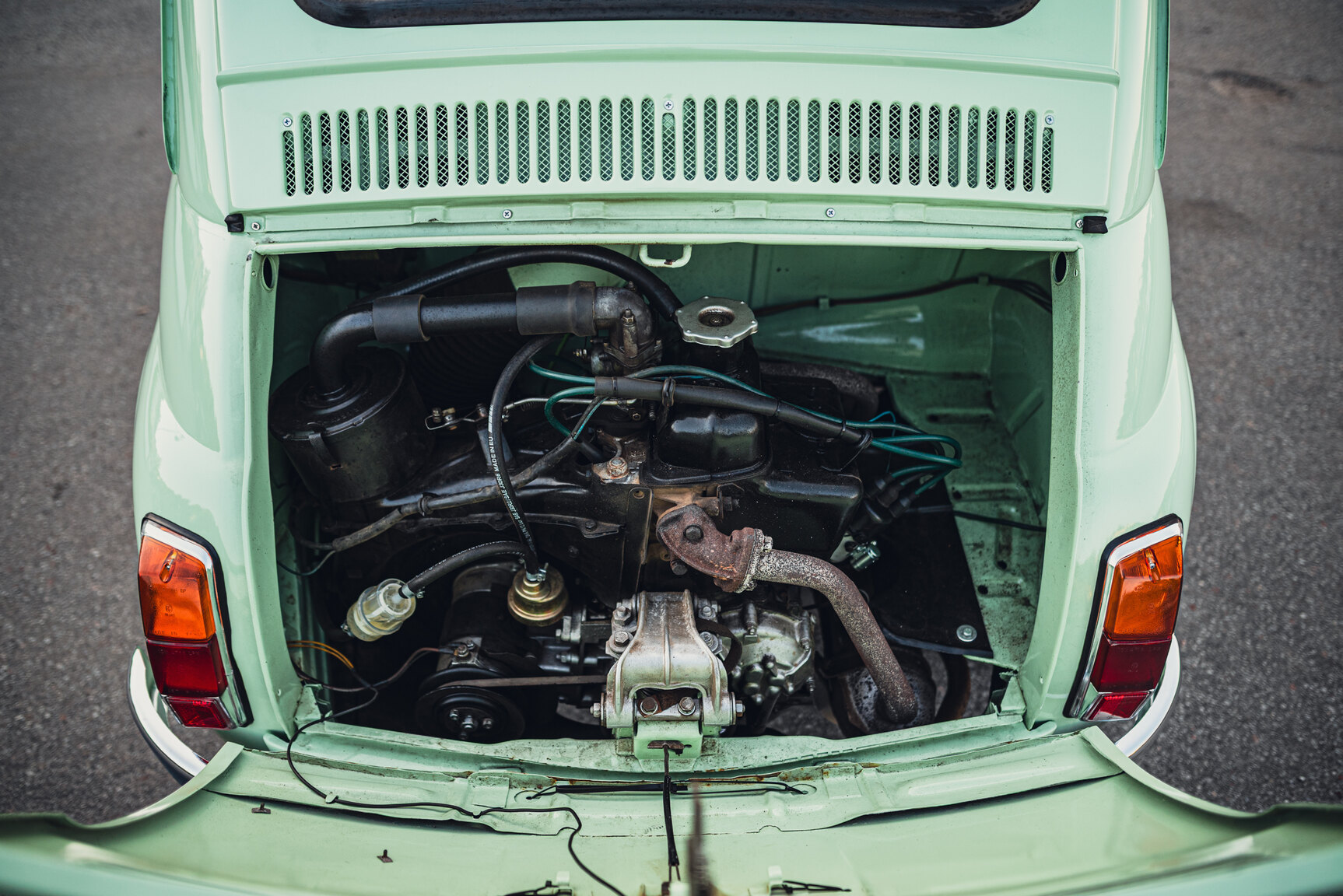 1967 Fiat 500 "No Reserve Auction", Mekanik