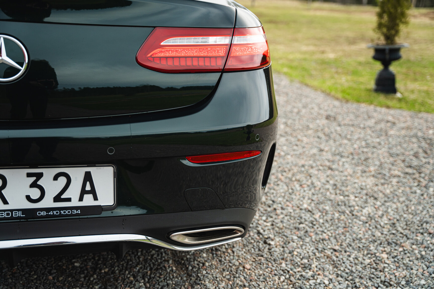 Exterior image of 2019 Mercedes-Benz E300 Cabriolet