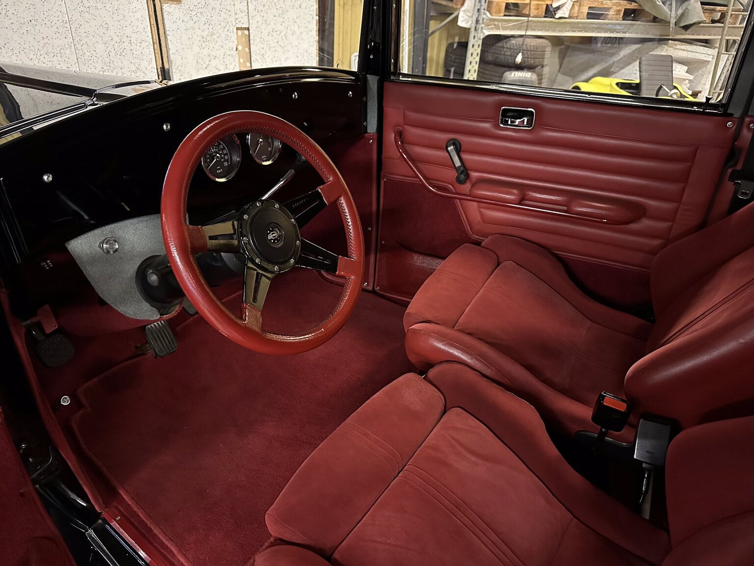 Interiörbild 1927 Pontiac Custom Rod