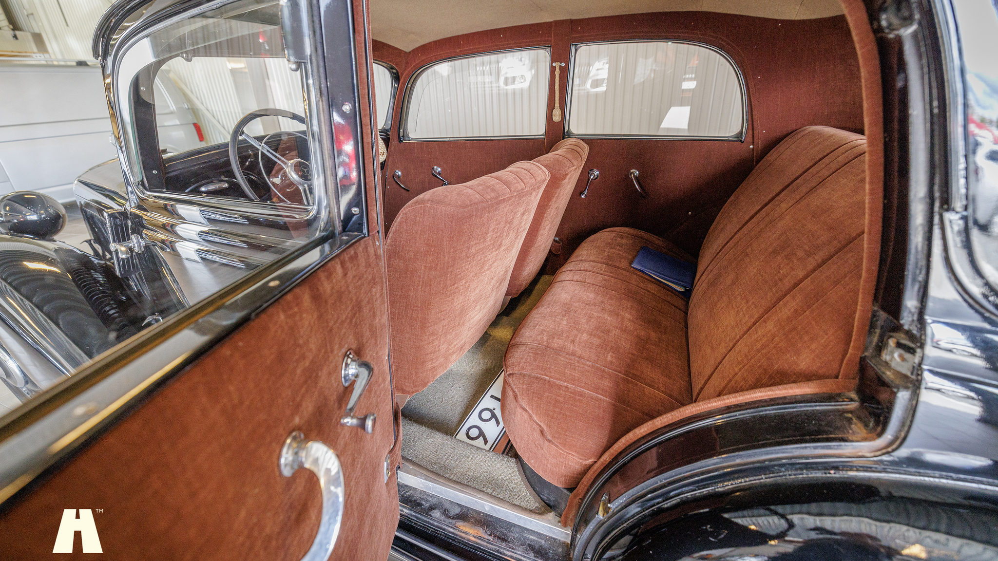 Interiörbild 1950 Mercedes Benz 170 va (44)