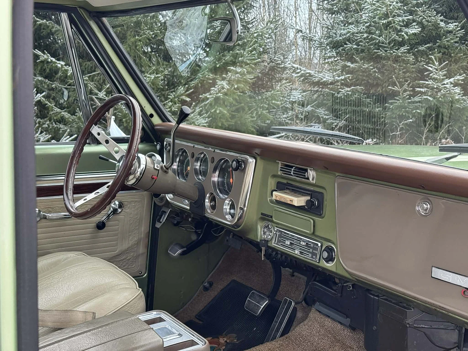 Interior image of 1970 GMC 1500 Custom Sierra Grande – NO RESERVE (61)