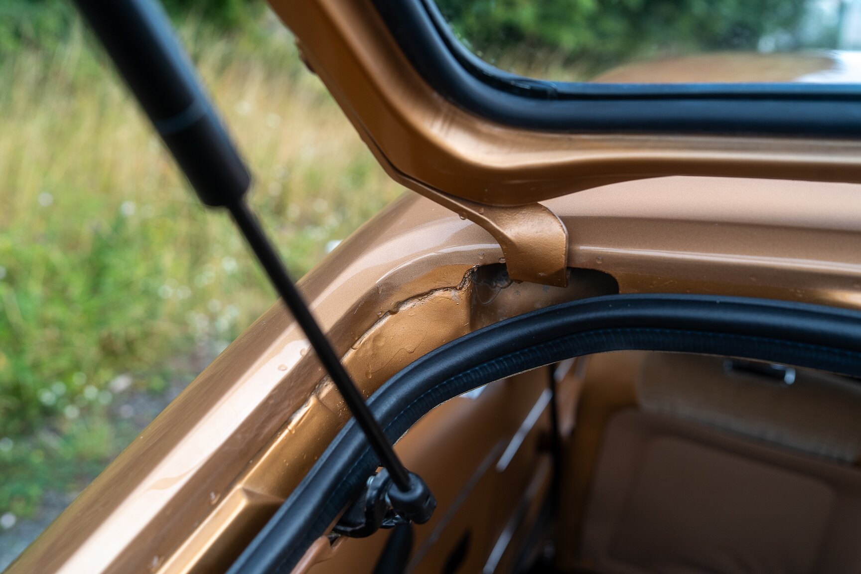 Interiörbild 1975 Ford Capri 1600