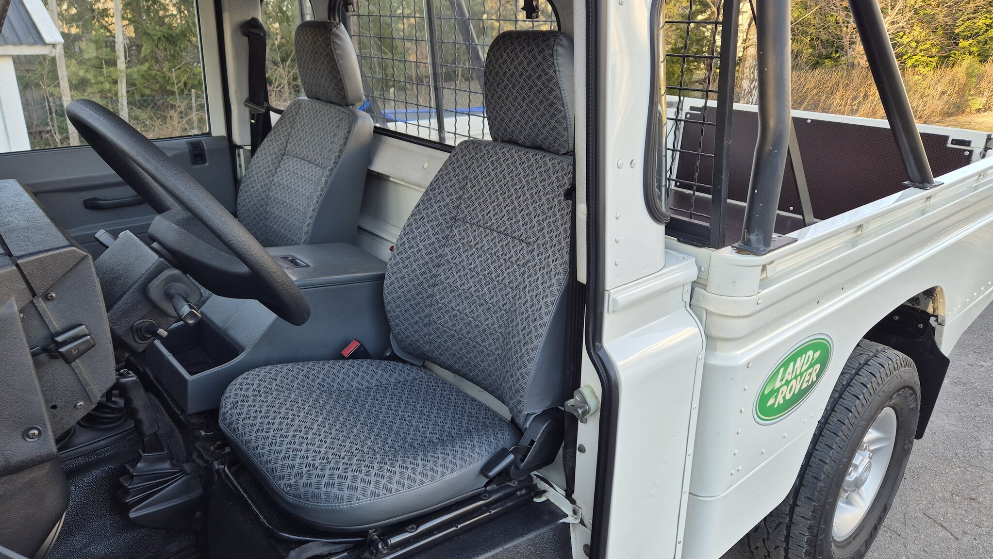 Interior image of 1999 Land Rover Defender Single Cab Pickup
