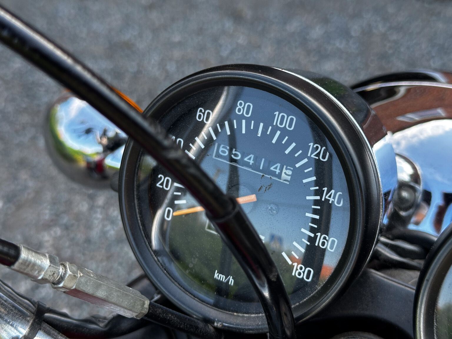 Aussenfoto 1979 Yamaha SR500