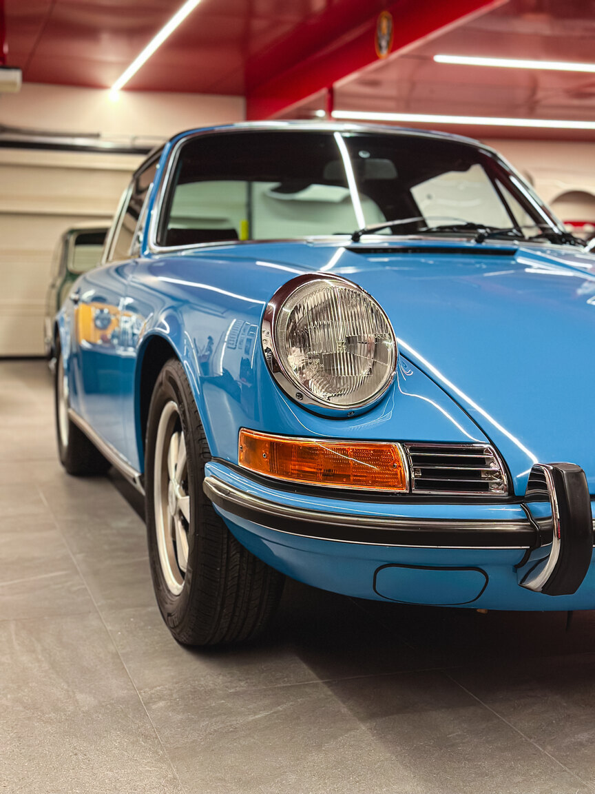 Exteriörbild på 1970 Porsche 911 E Targa