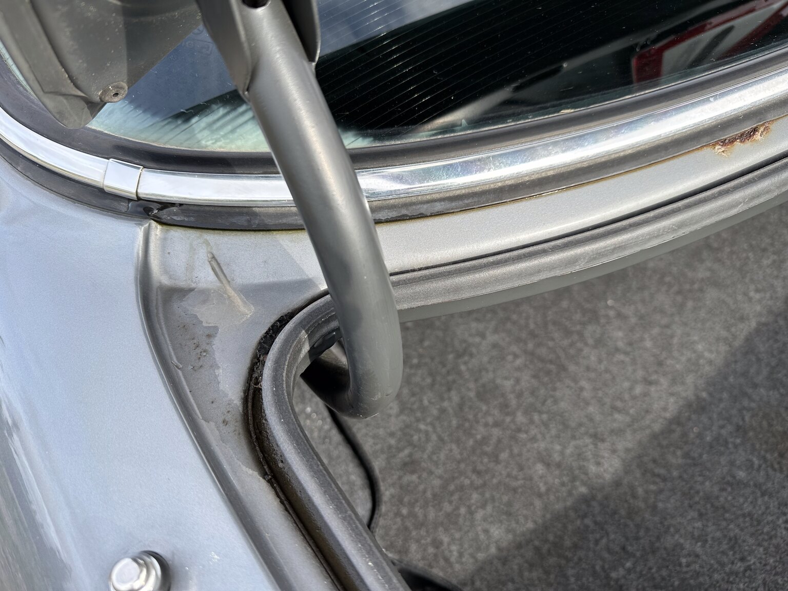 Interiörbild 1987 Mercedes 300 SE