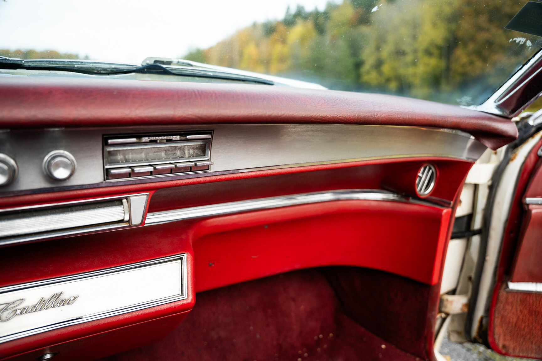Interiörbild 1965 Cadillac De Ville convertible