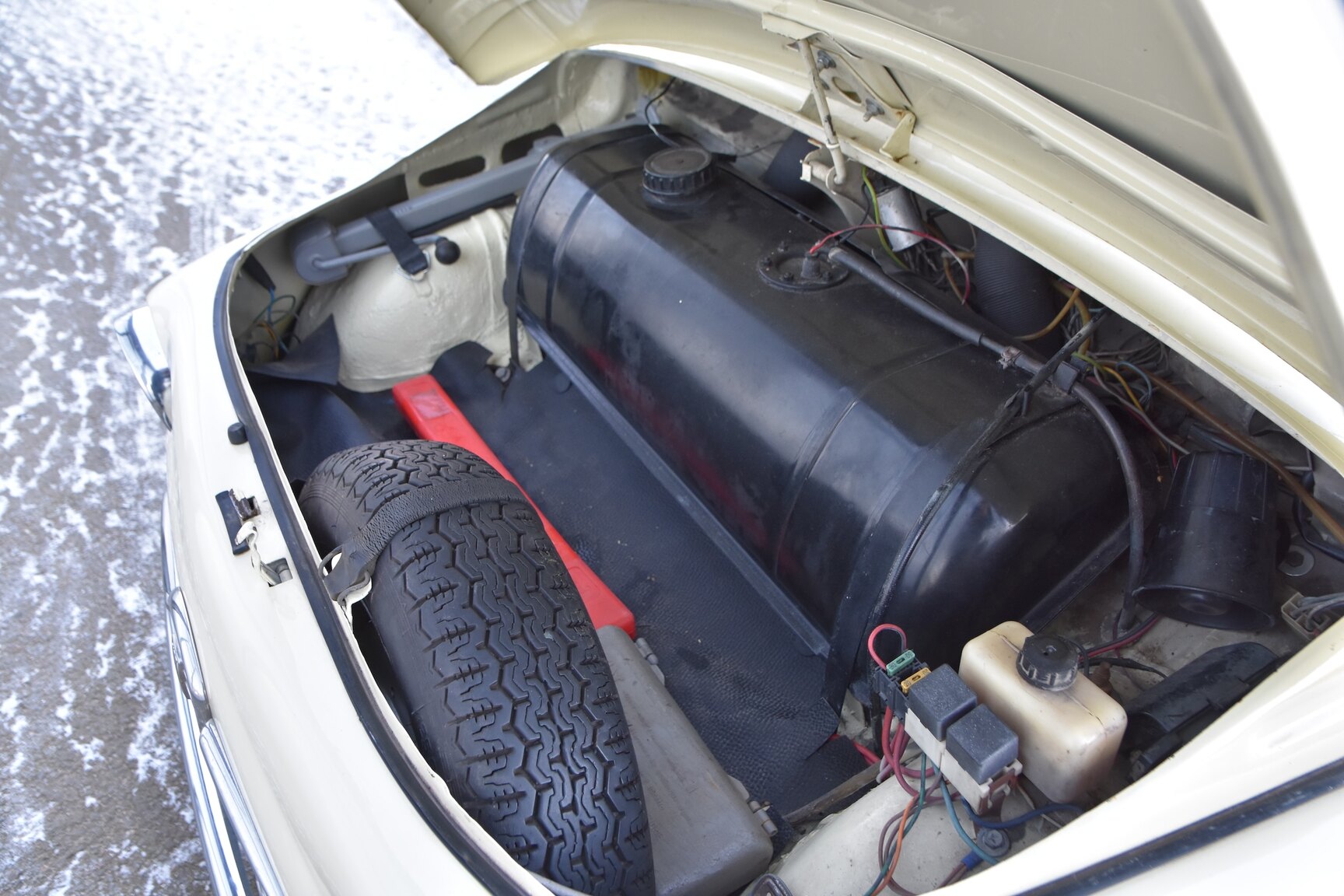 Interiörbild 1968 Fiat 500