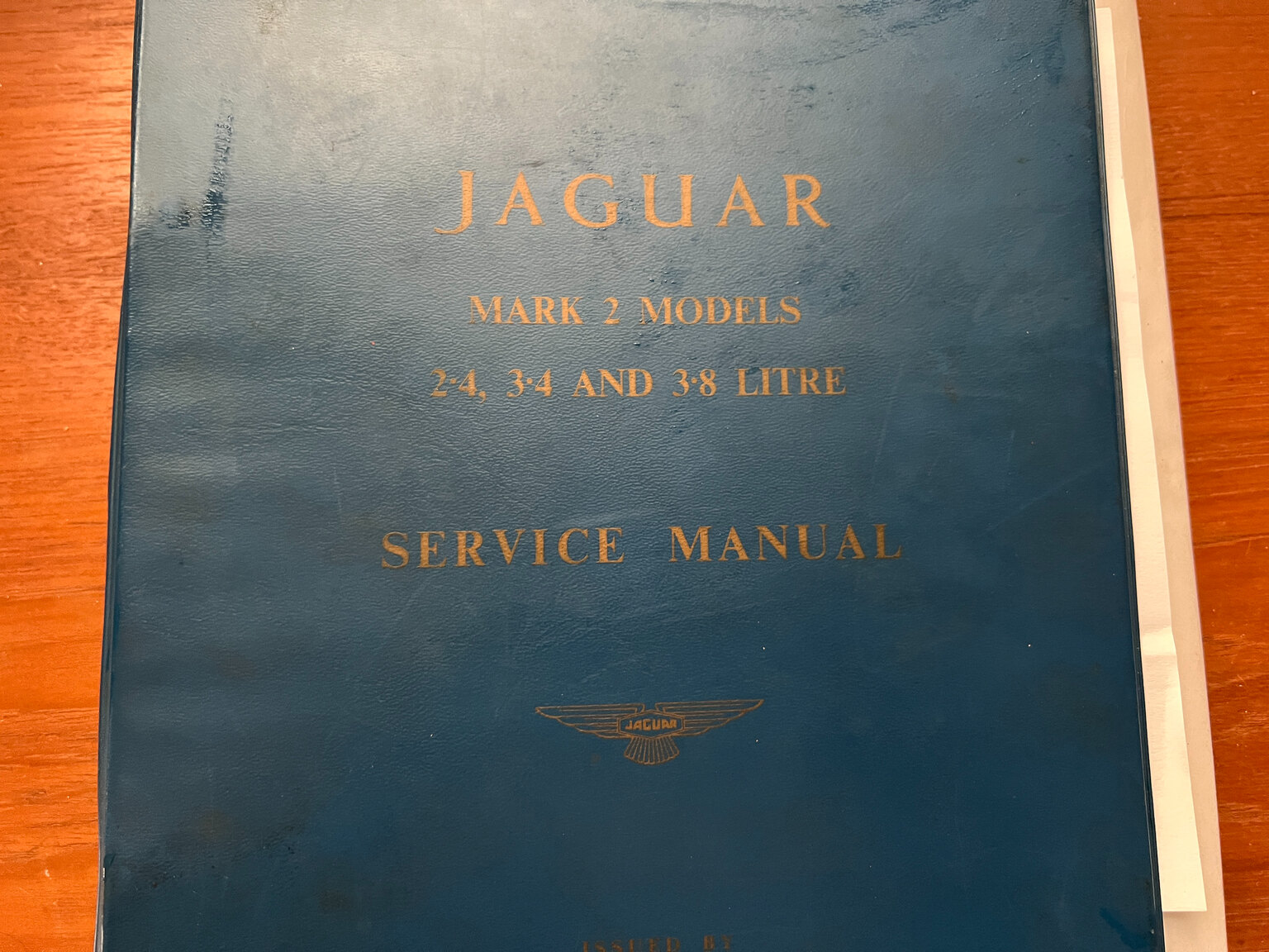 Documentation for 1963 Jaguar Mark II 3.8 Litre
