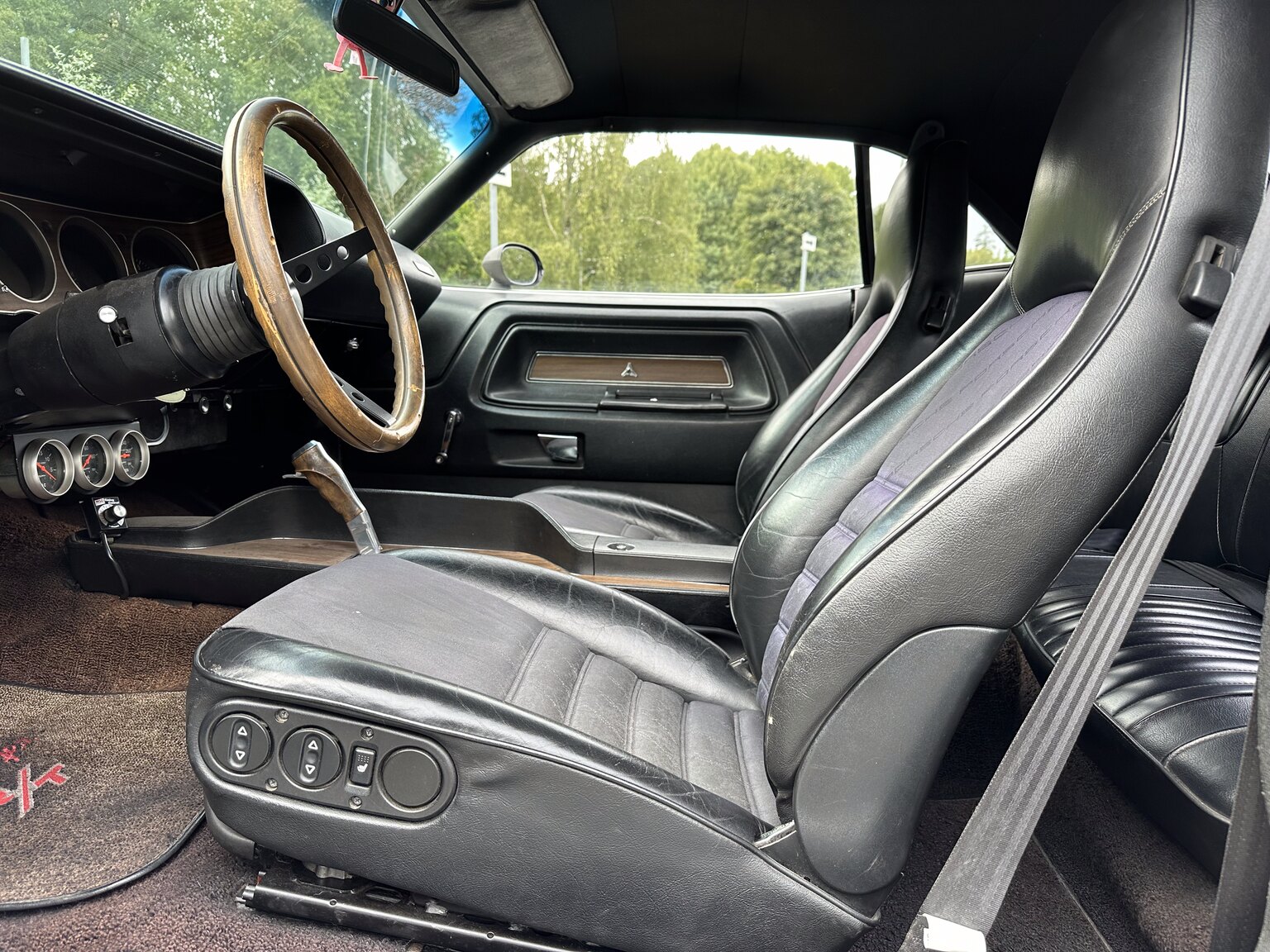 Interiörbild 1971 Dodge Challenger 440 (23)