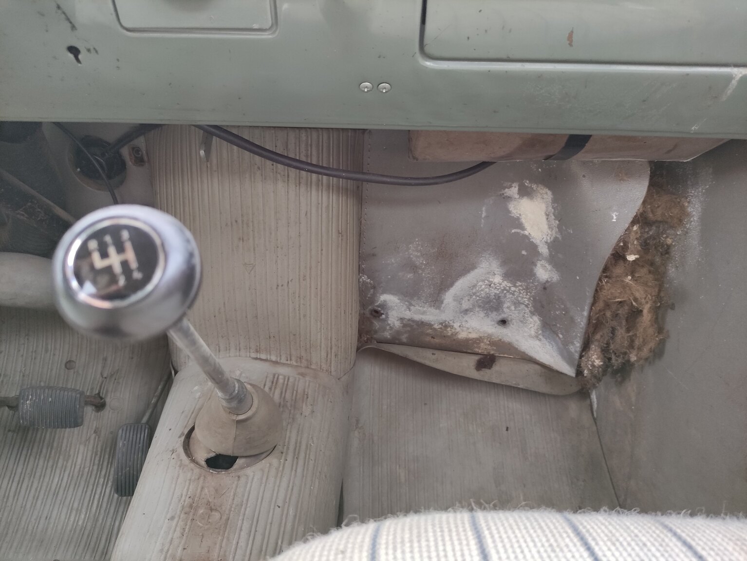 Interiörbild 1960 Volvo P210 Duett