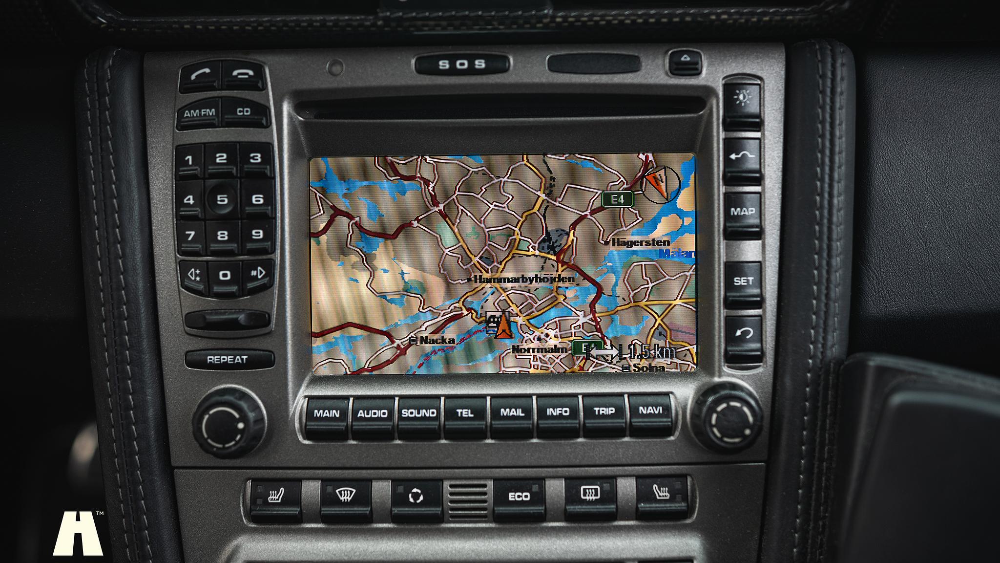 Interiörbild 2007 Porsche 997 Turbo