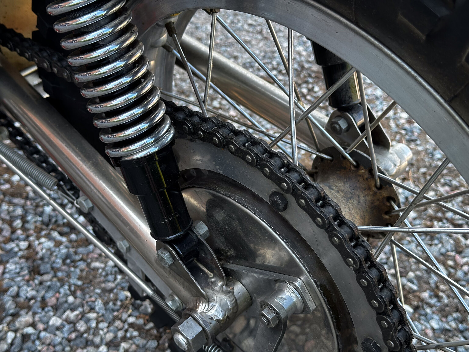 Image of 1971 BSA Rickman Métisse 500 mechanics