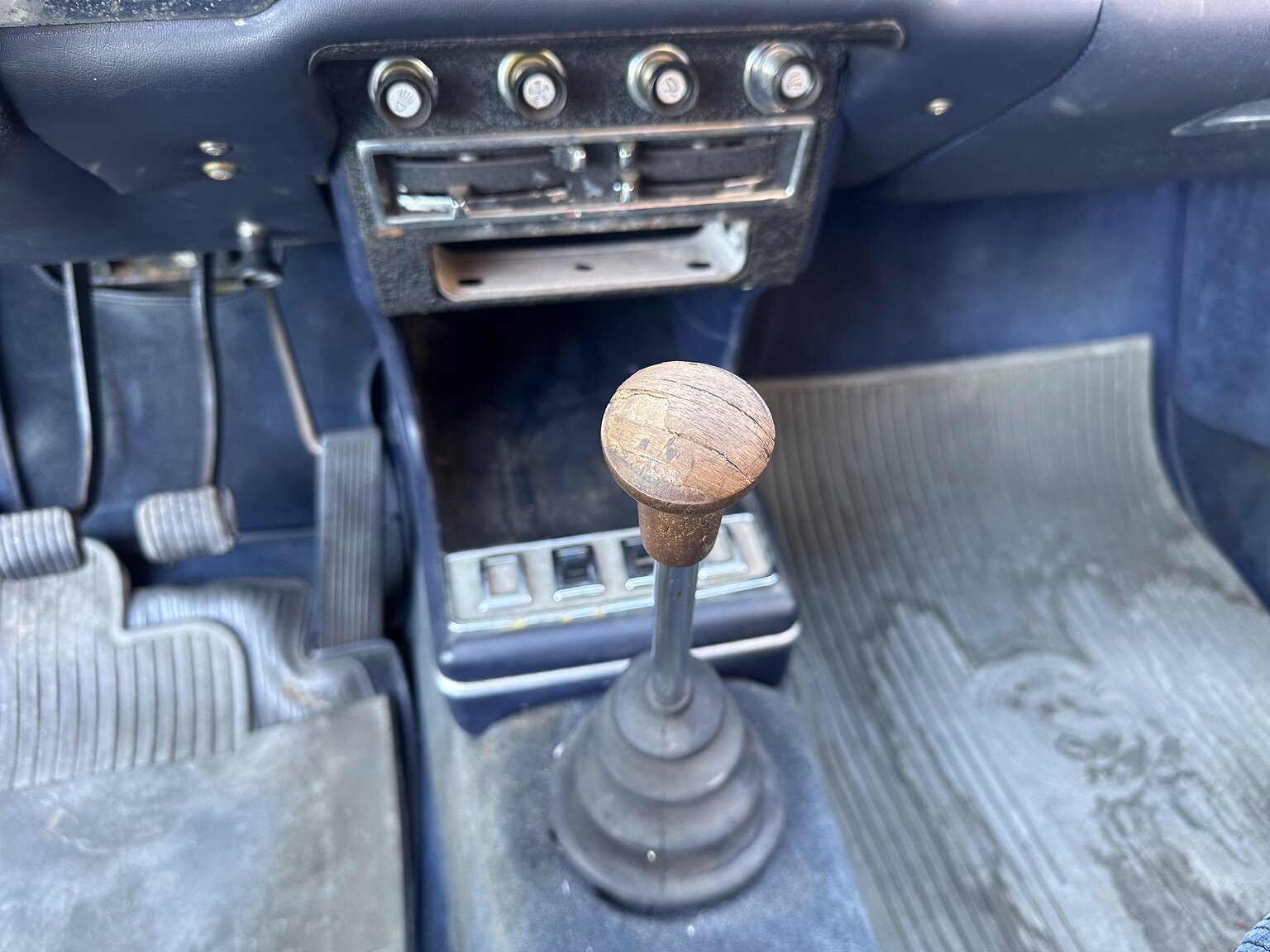 Interiörbild 1968 BMW 2000 CS