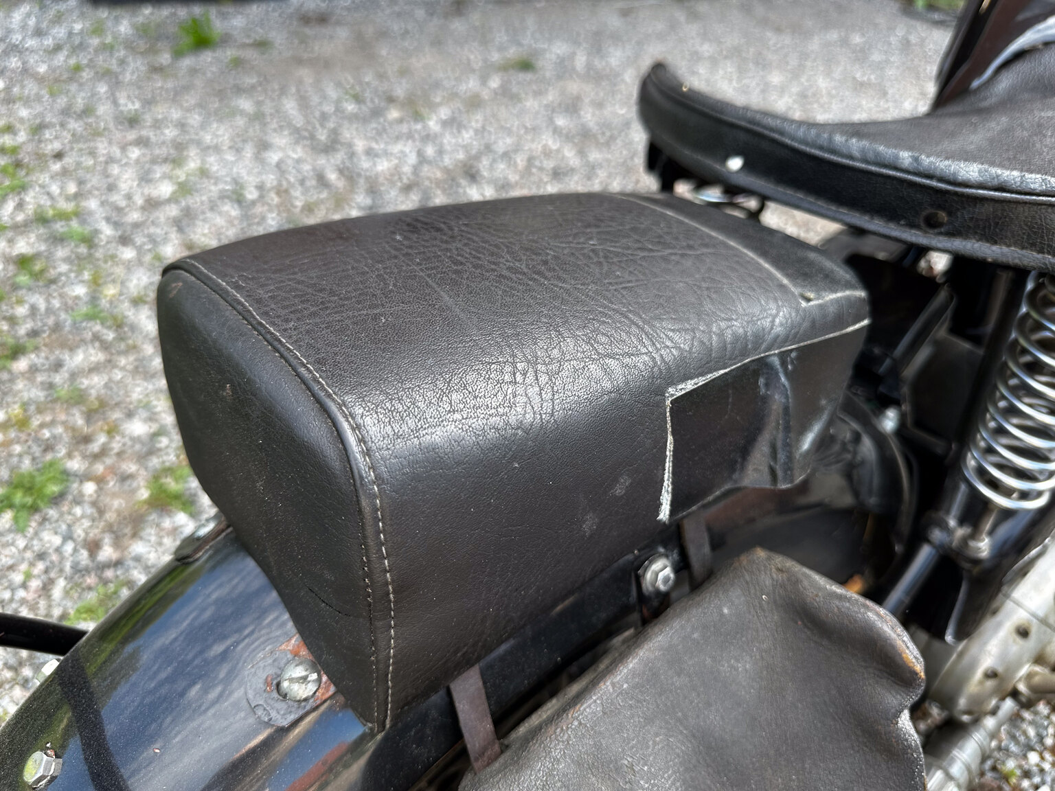 Exteriörbild på 1943 BSA 500