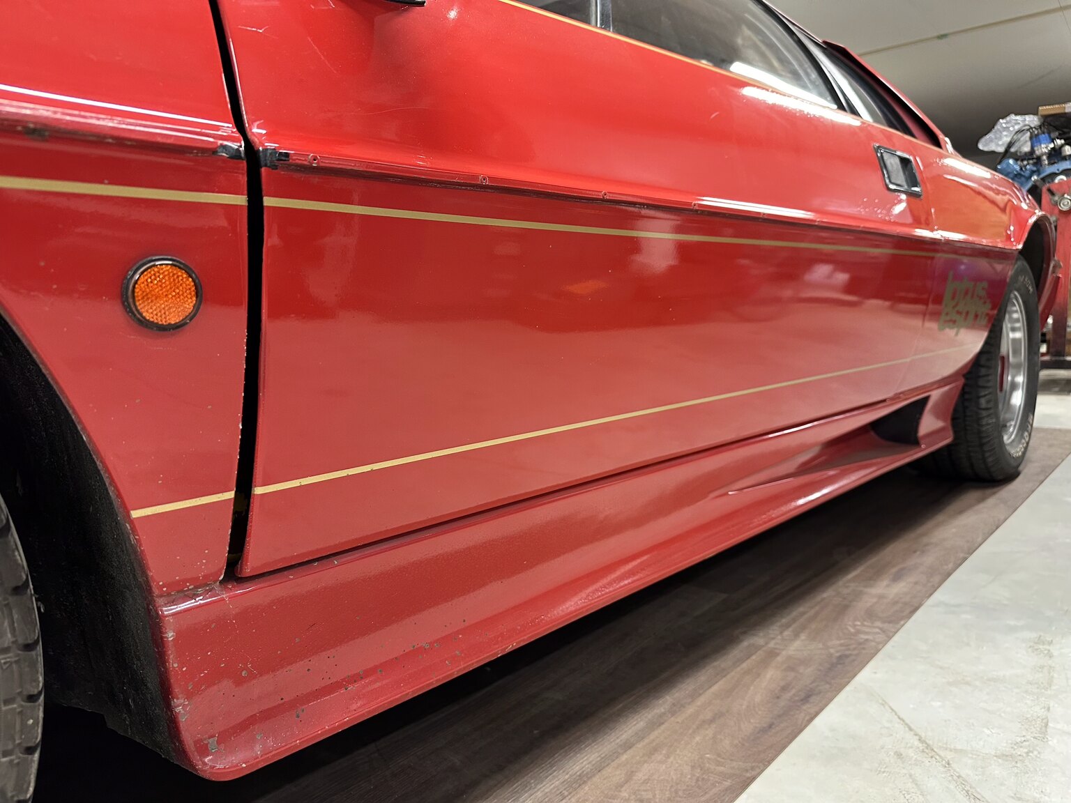 Exteriörbild på 1977 Lotus Esprit S1