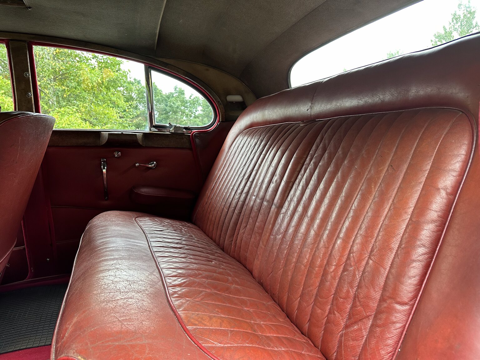 Innenraumfoto von 1954 Jaguar Mark VII Saloon