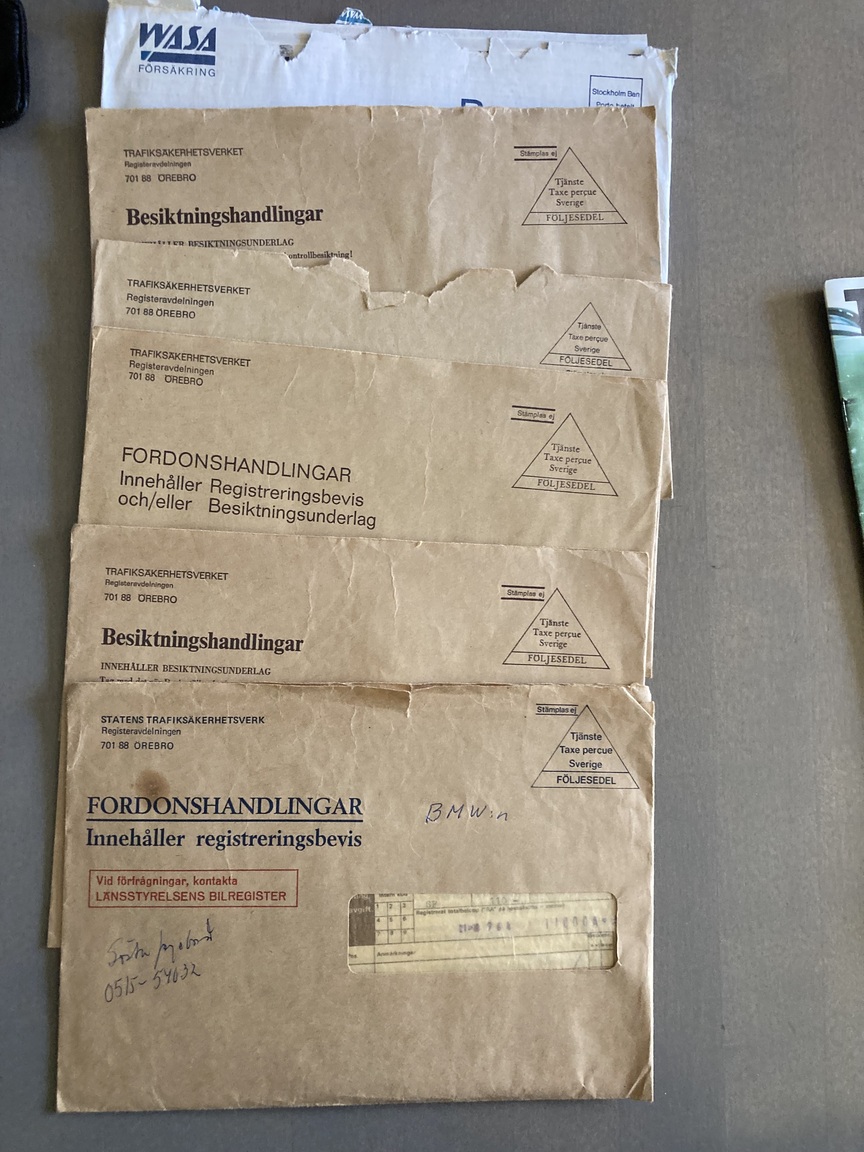 Documentation for 1977 BMW 518 (5)