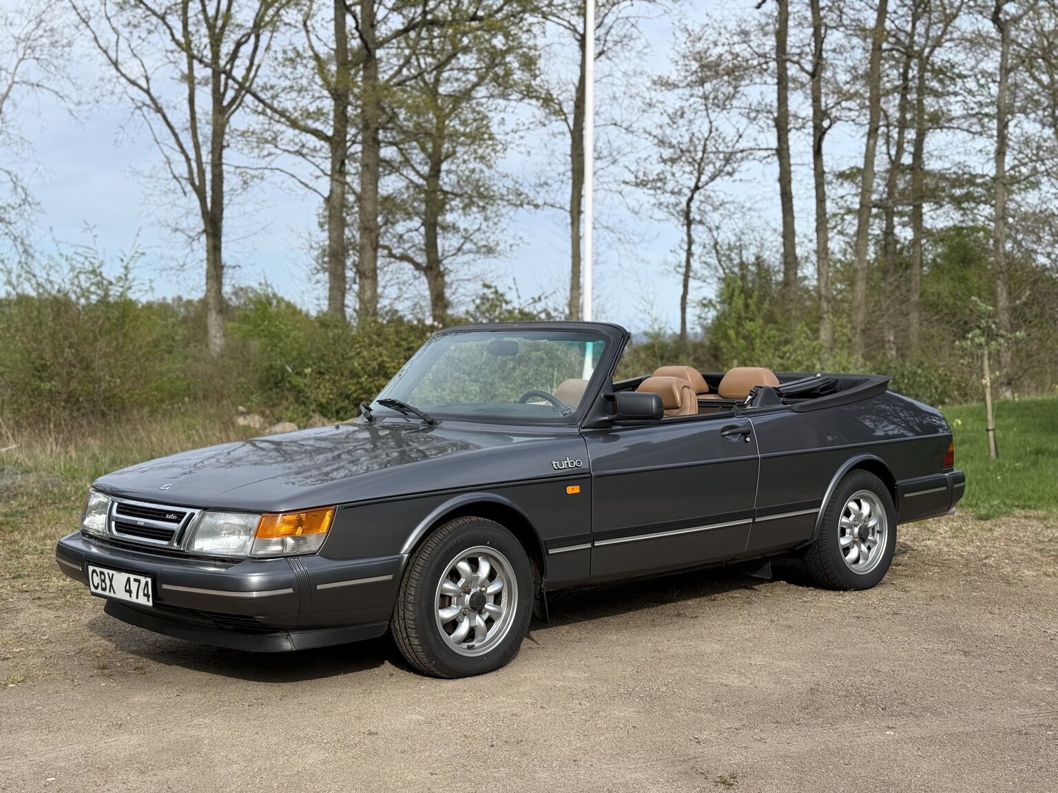 Exterior image of 1987 SAAB 900 Cabriolet 2.0 Turbo T16