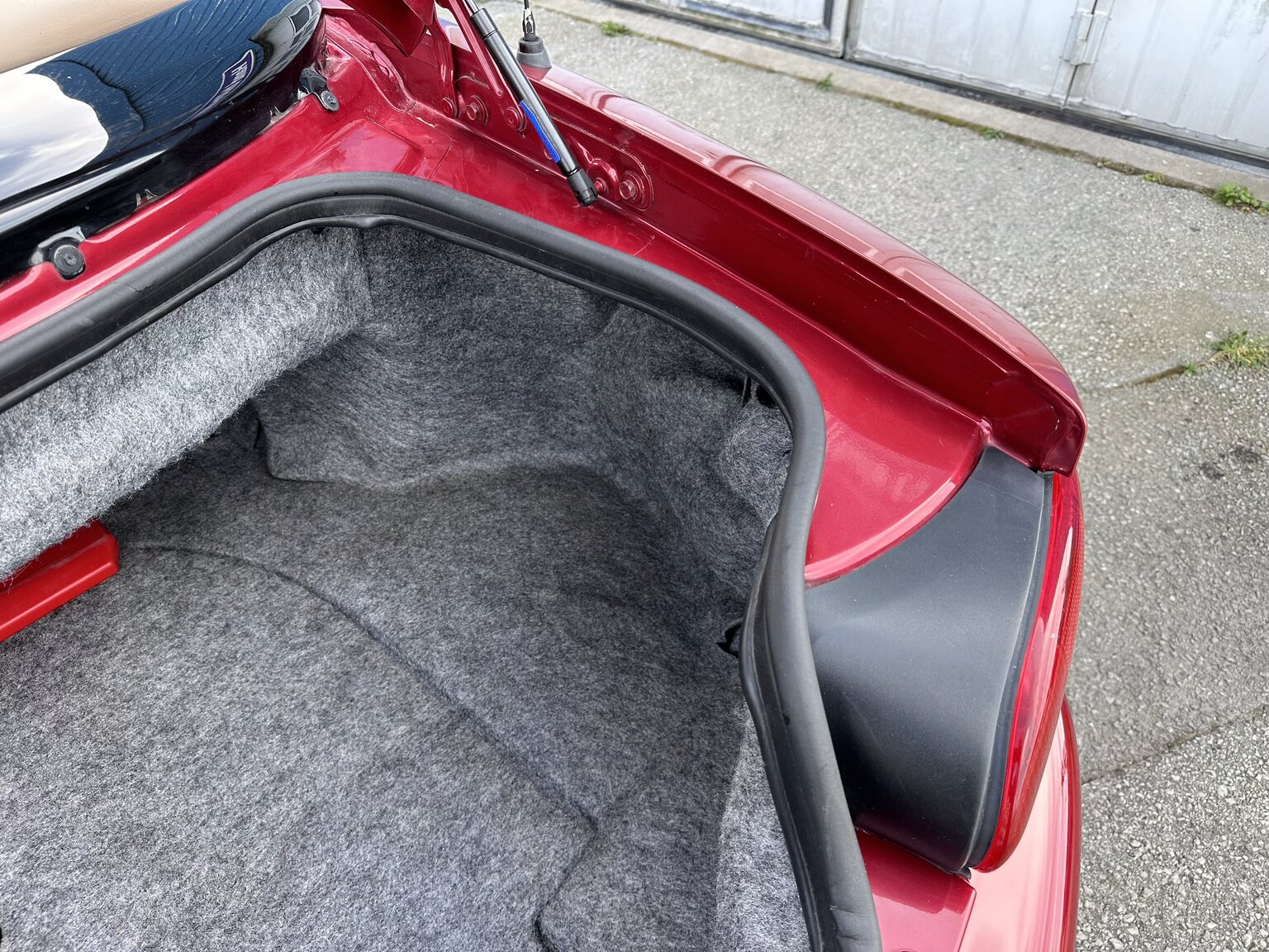 Interiörbild 1996 Chrysler Stratus Cabriolet