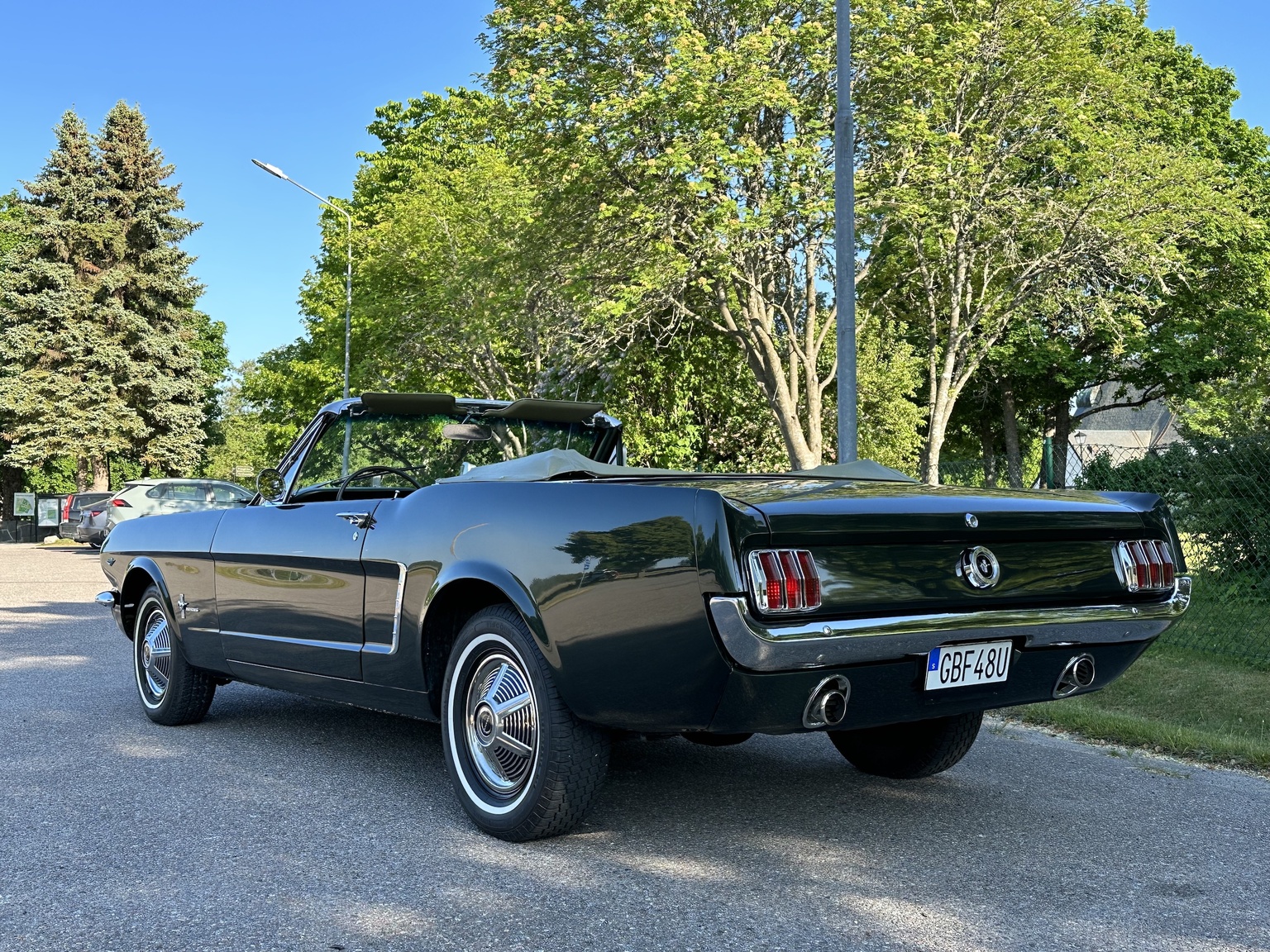 Aussenfoto 1965 Ford Mustang 289 Cabriolet