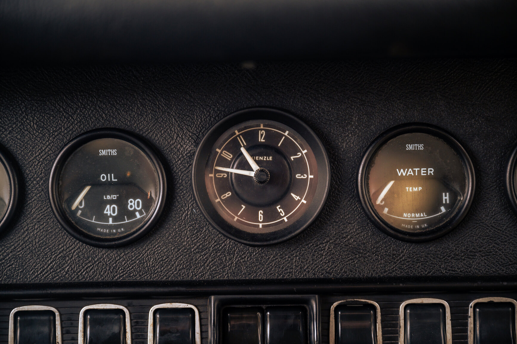 Interiörbild 1973 Jaguar E-Type V12