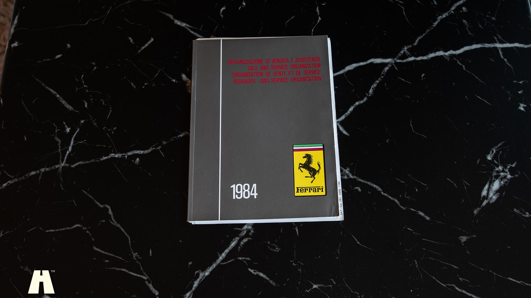 Documentation for 1985 Ferrari Mondial Quattrovalvole Design by Pininfarina (7)