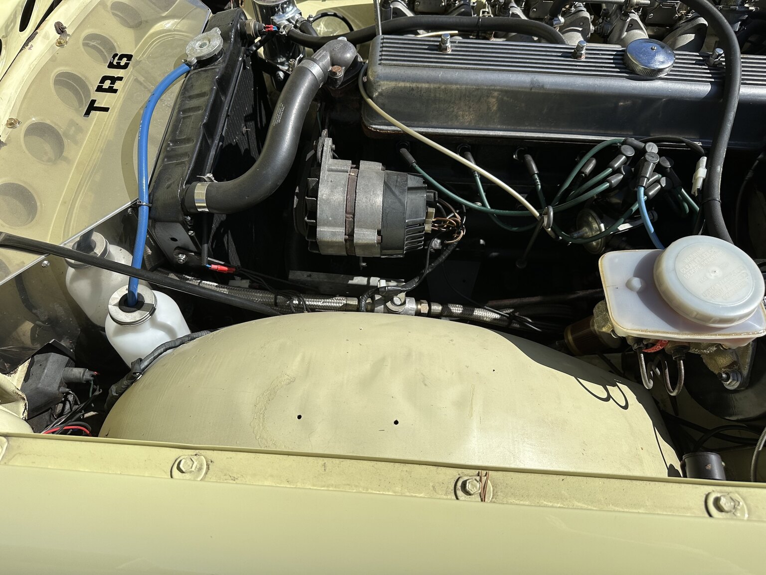 Image of 1971 Triumph TR6 mechanics