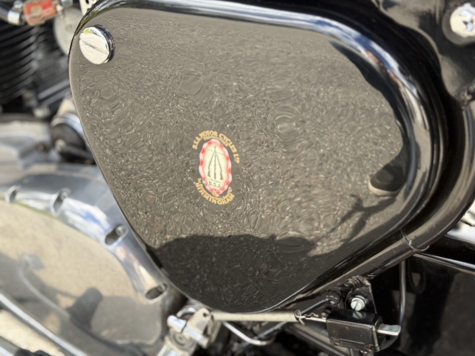 Exterior image of 1956 BSA 650 Golden Flash