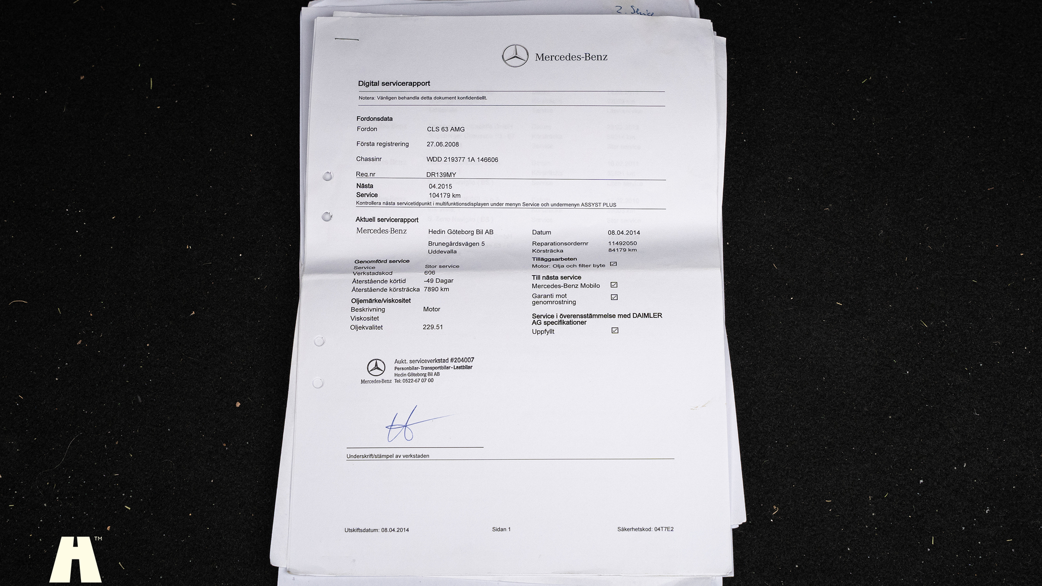 Dokumentation, 2008 Mercedes-Benz CLS 63 AMG (26)