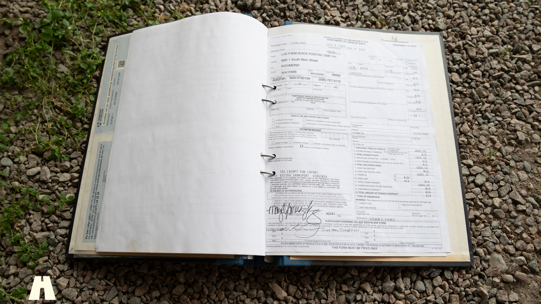 Documentation for 1949 Buick Super Eight (11)