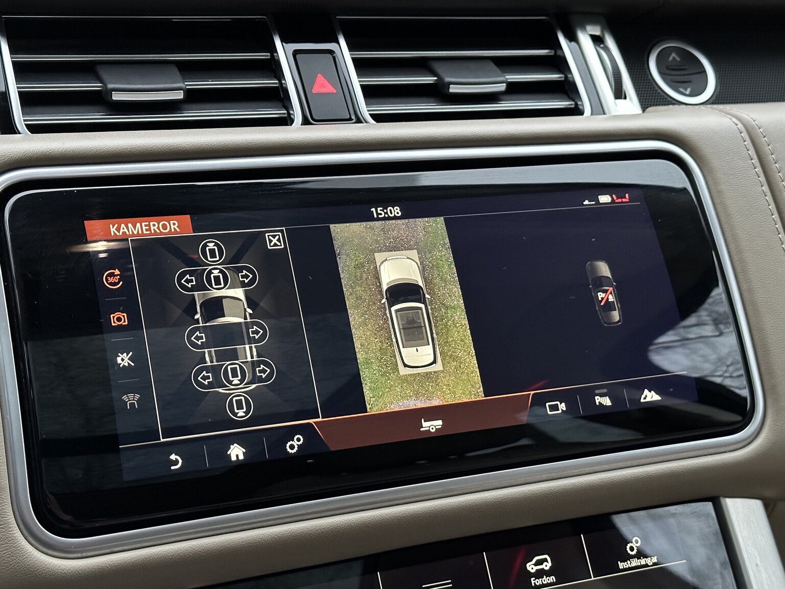 Interiörbild 2019 Range Rover Vouge Autobiography SDV8