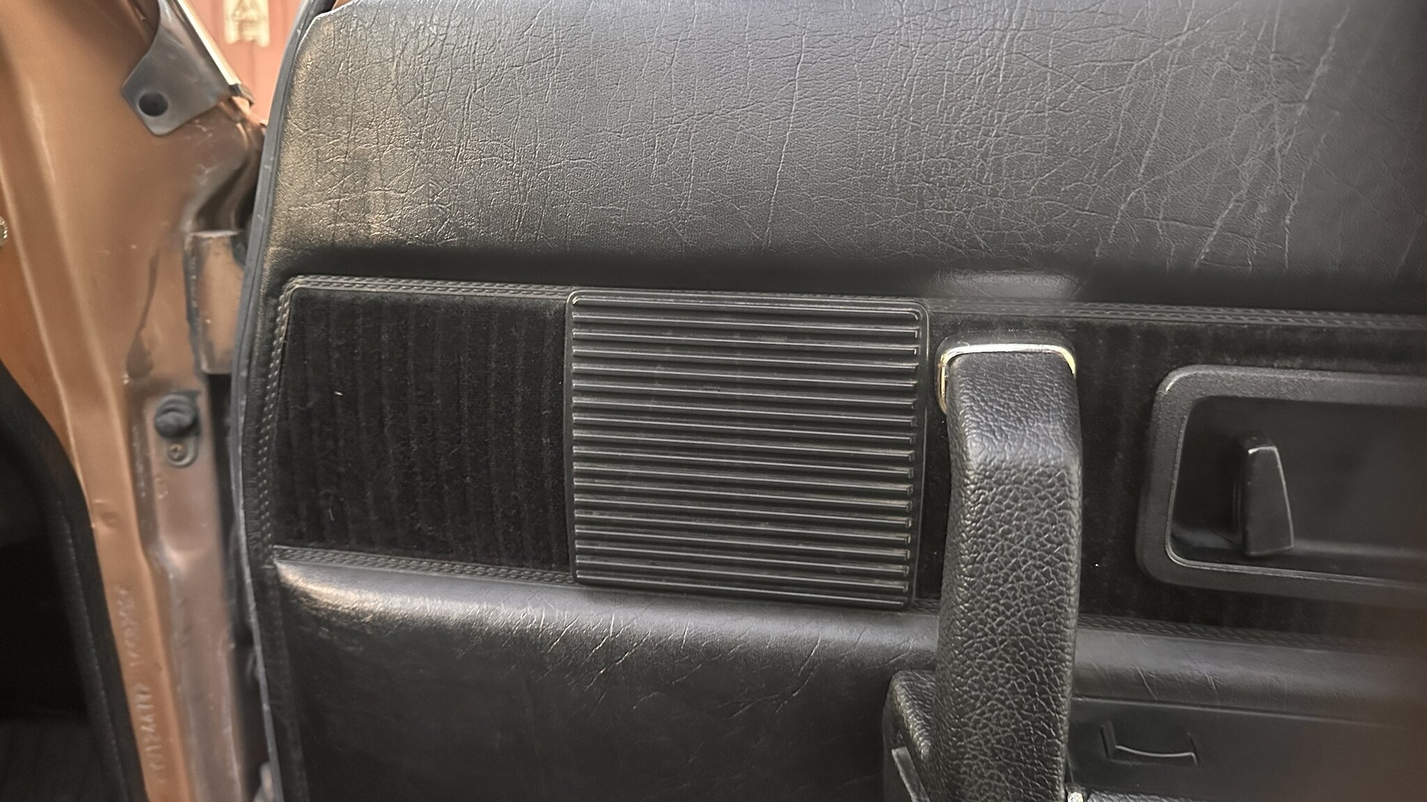 Interiörbild 1981 Volvo 244 GLE D6