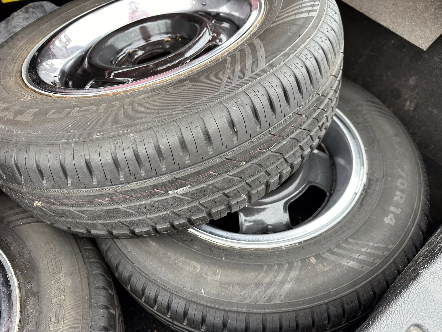 Interiörbild 1990 Volvo 240