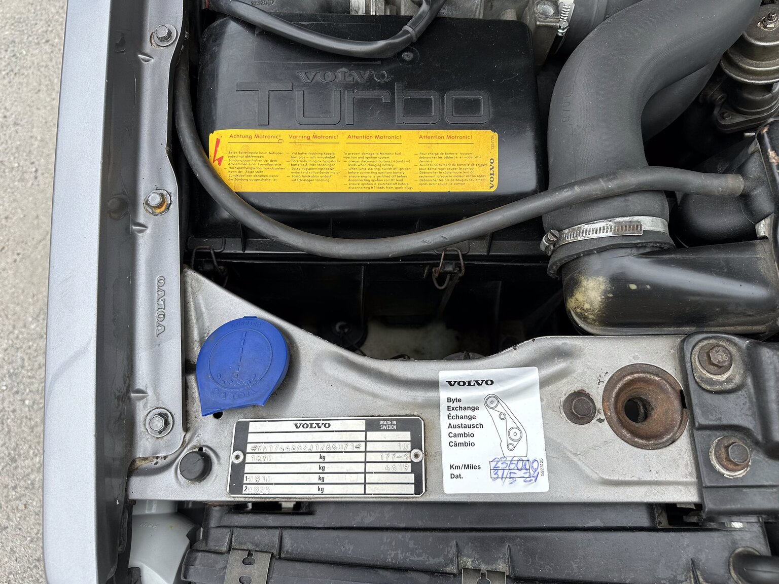 1988 Volvo 740 Turbo, Mekanik