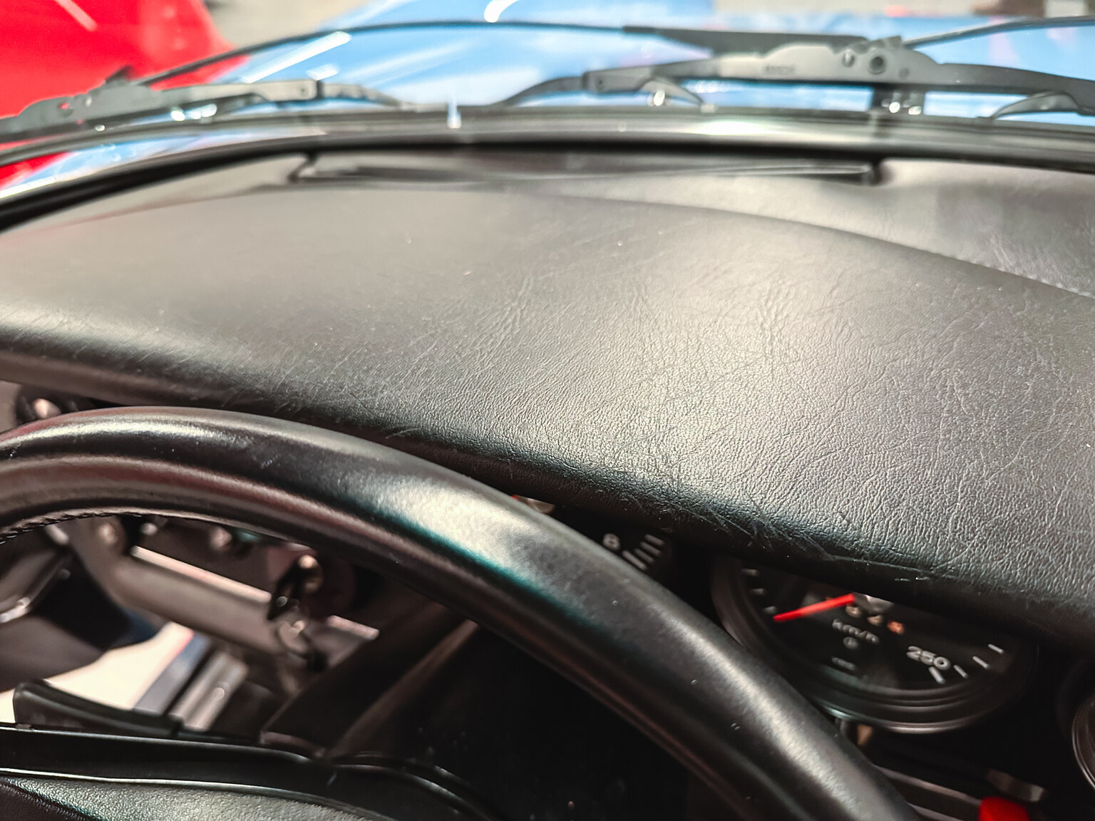Interiörbild 1970 Porsche 911 E Targa