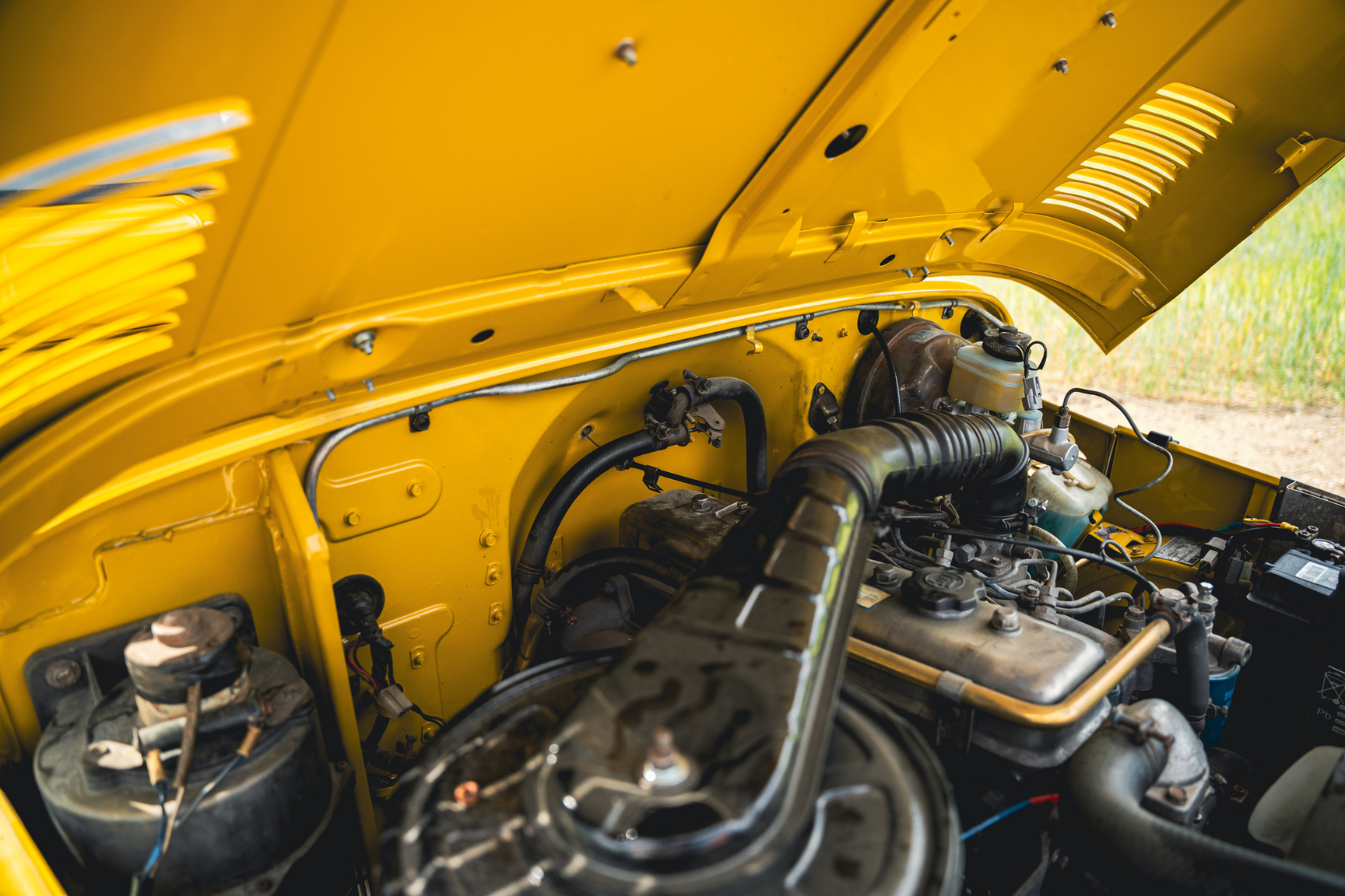 Image of 1976 Toyota Land Cruiser BJ40 mechanics