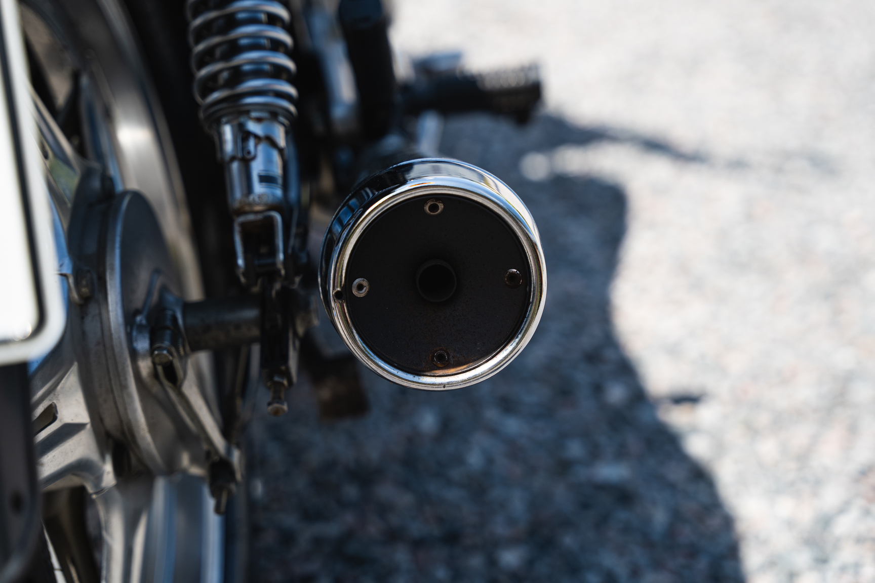 Image of 1981 Honda CB250N mechanics