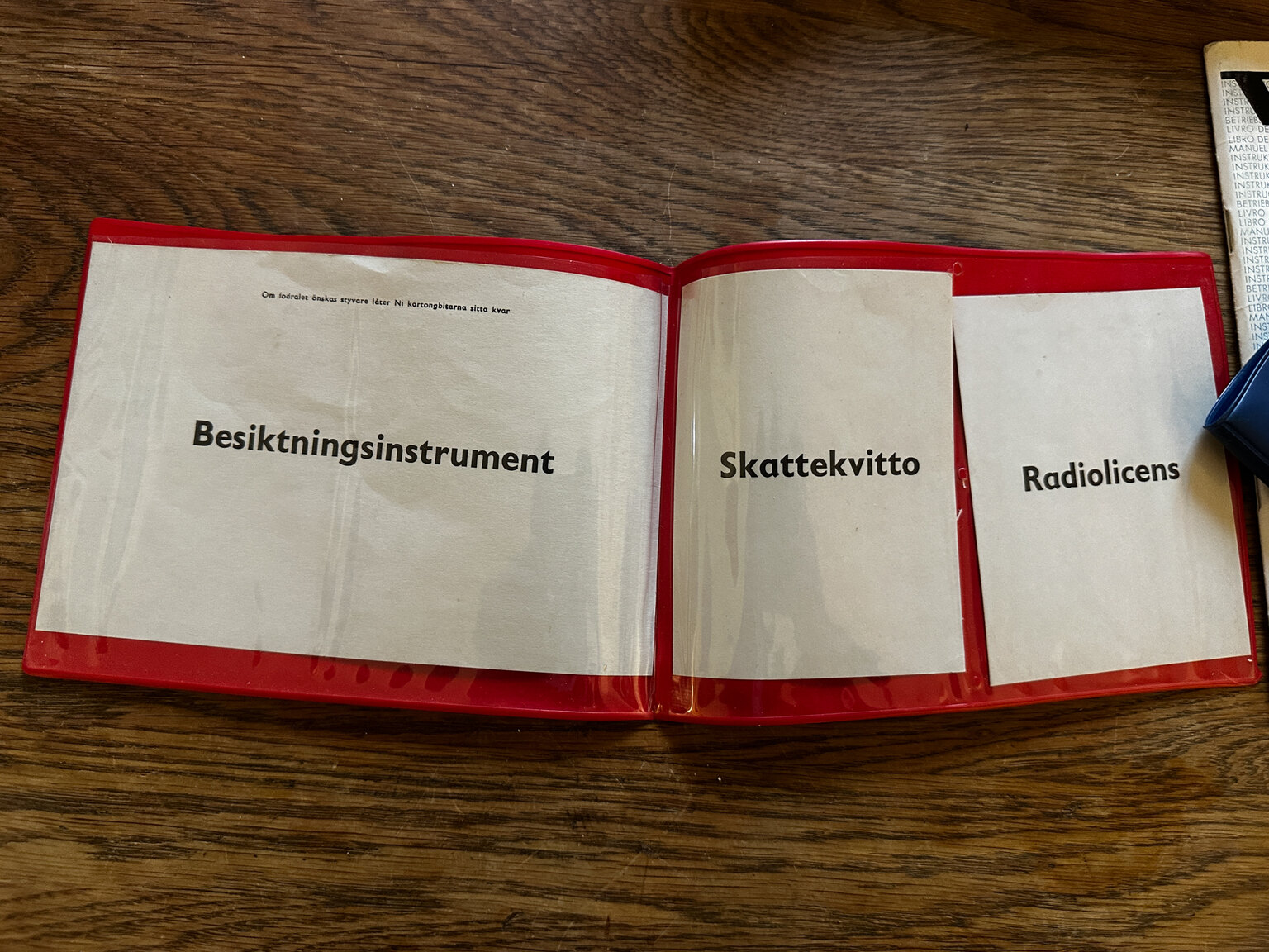 Documentation for 1970 Volvo Amazon 